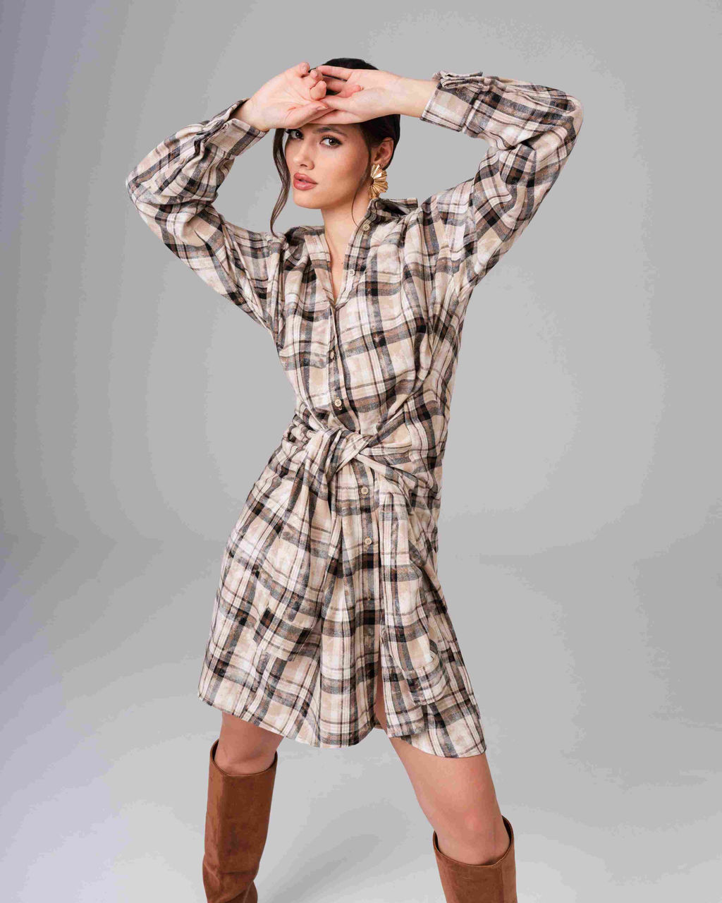 Платье-рубашка PR002 - Sahar art lab фото 8