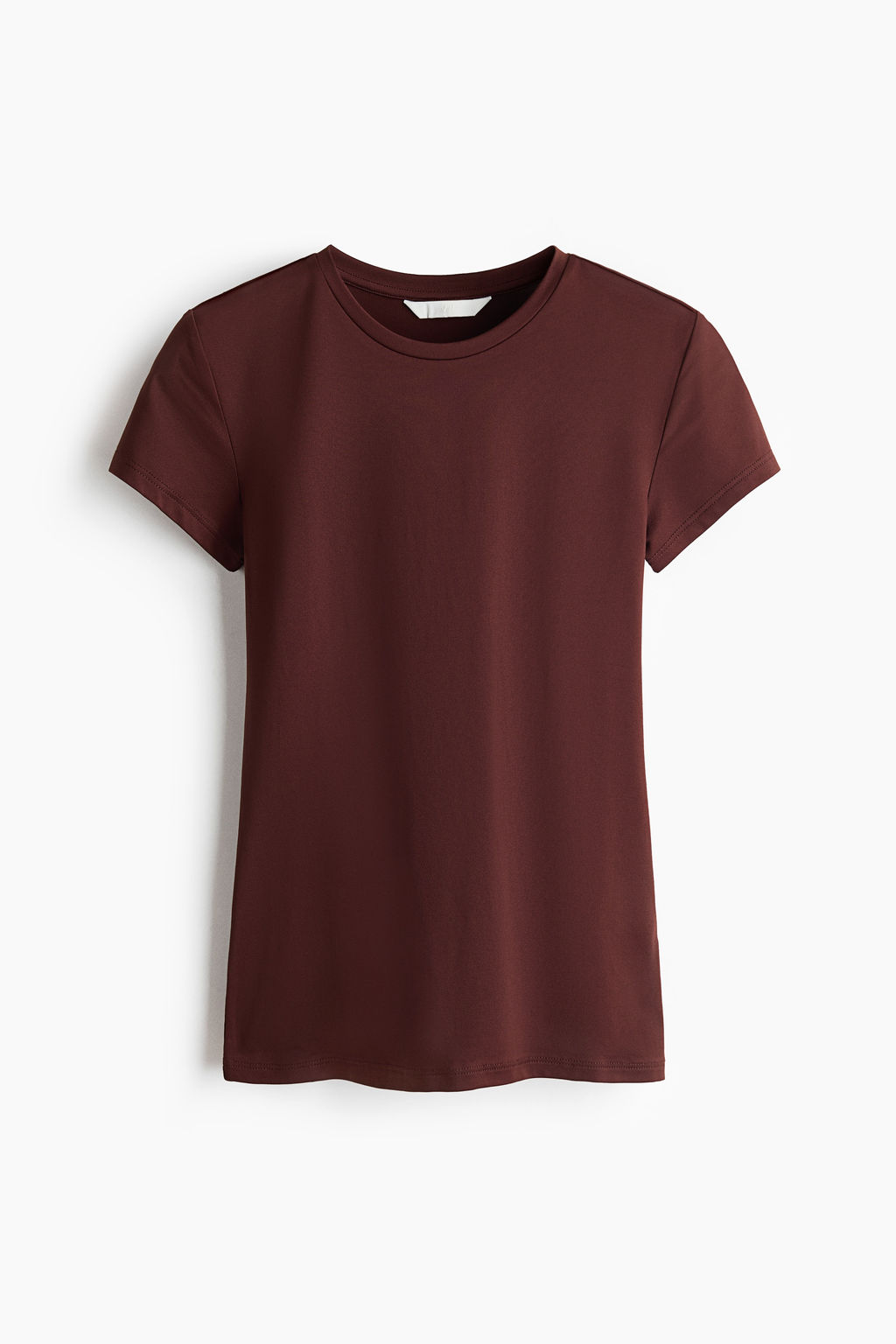 Camiseta entallada de microfibra - H&m фото 5