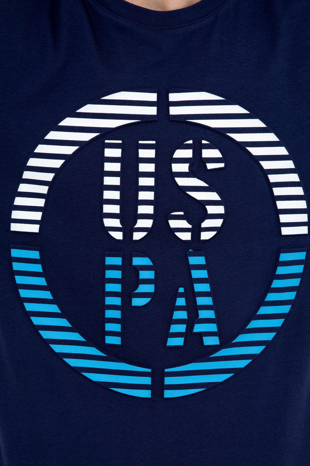 Erkek Lacivert Bisiklet Yaka Ti__rt