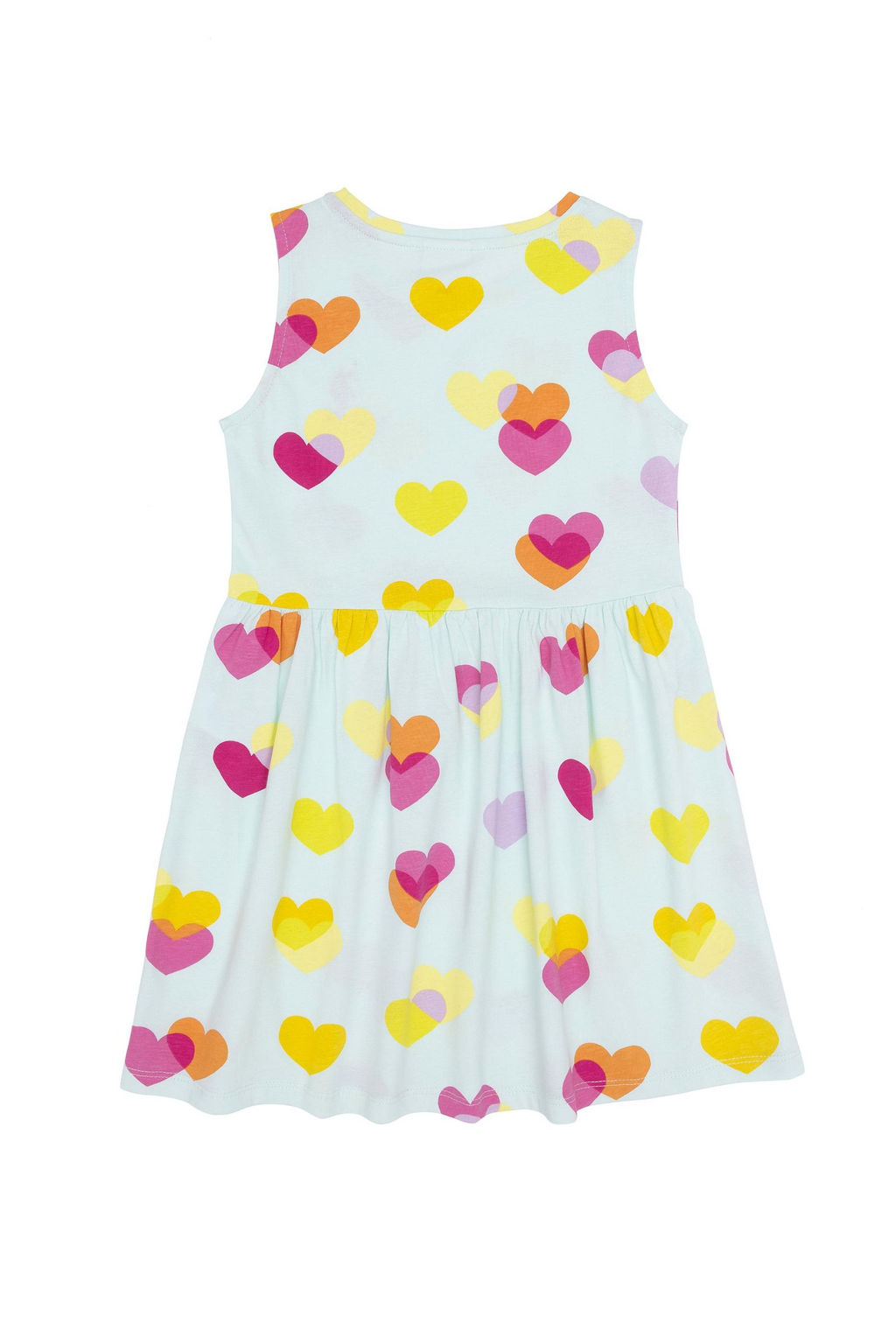 Трикотажное платье без рукавов цвета воды для девочек Неожиданная скидка в корзине - U.s. polo assn фото 6