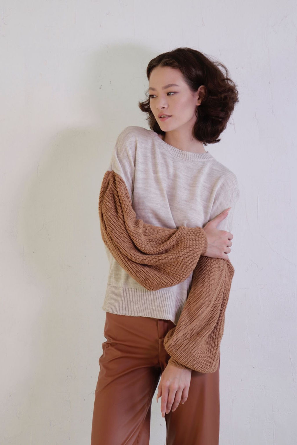 10494 Джемпер с объёмными рукавами - Martichelli фото 9