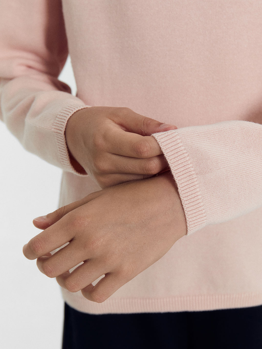 Джемпер для девочек светло-розовый - Mark formelle фото 5