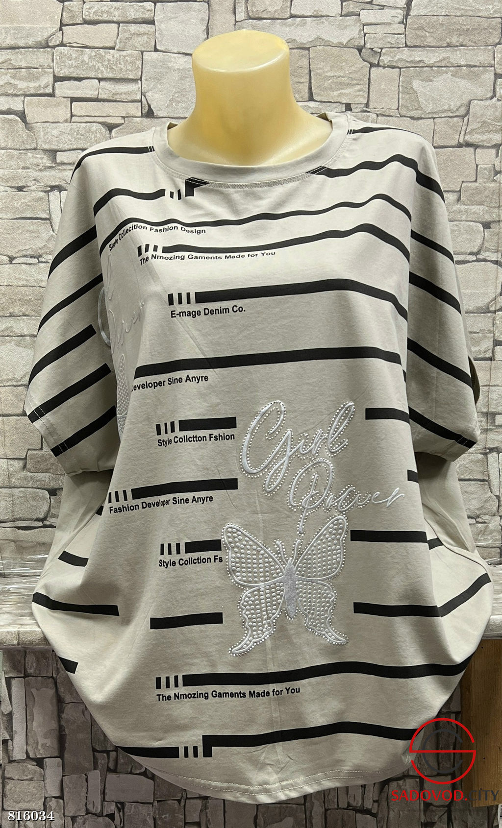 Кофта женская с рисунком - Bruno фото 4