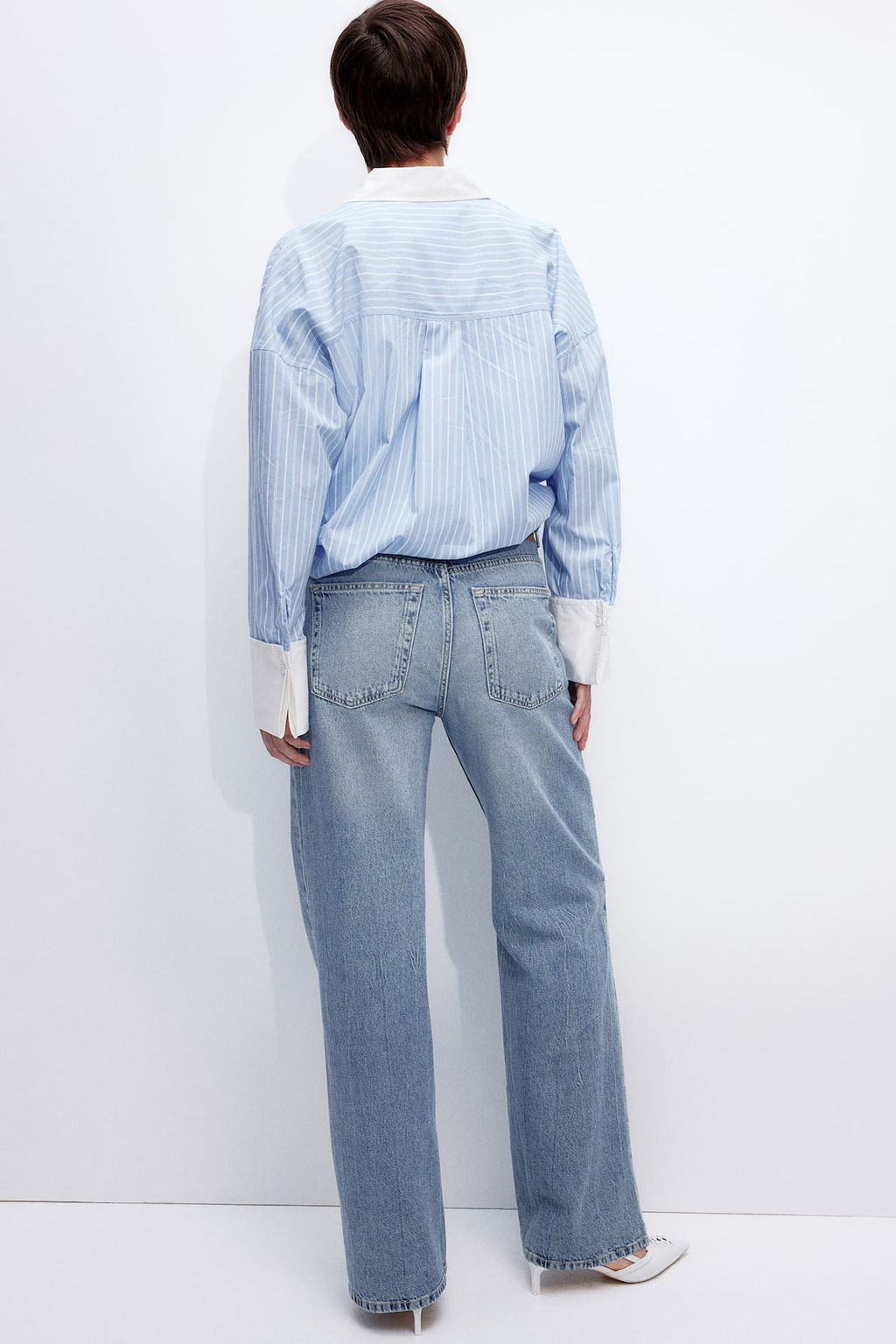 Wide High Jeans - H&m фото 11