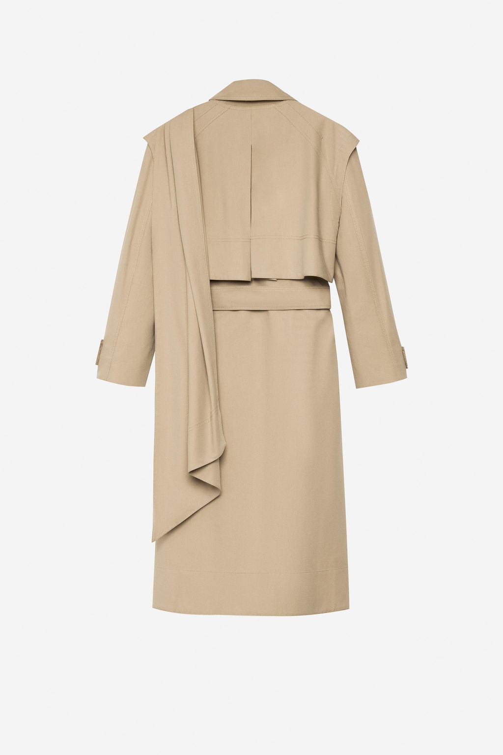2-IN-1 DETACHABLE WAISTCOAT TRENCH COAT - THE ITEM ZARA WOMAN  фото 8