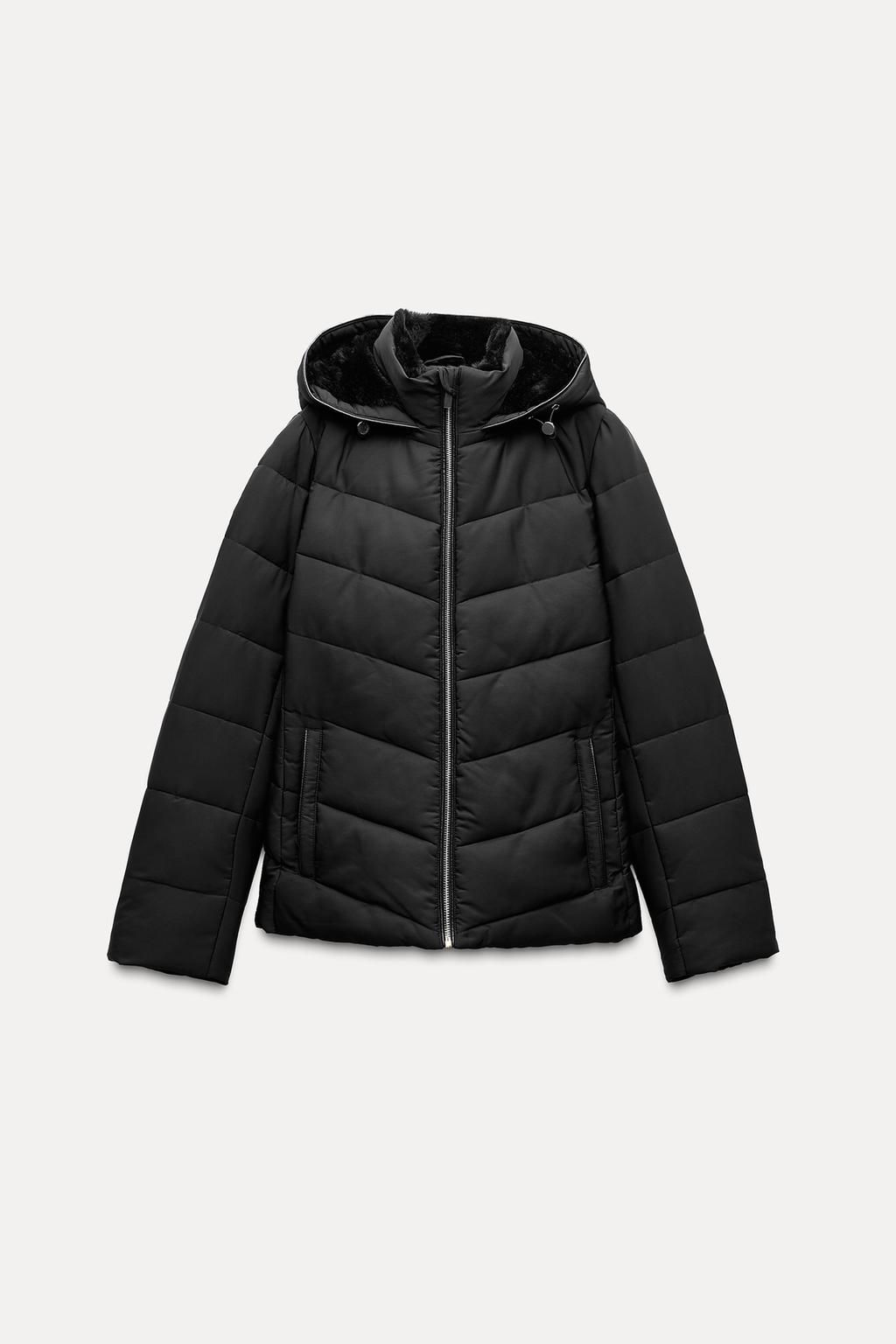 WATER AND WIND PROTECTION PADDED ANORAK - Zara фото 4
