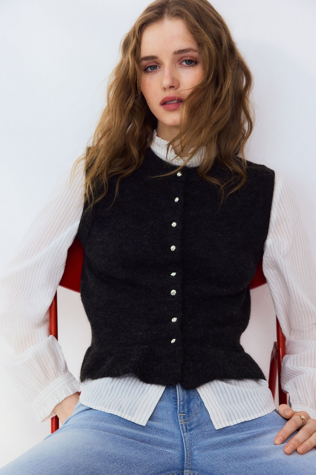 Chaleco de punto - H&m фото 4