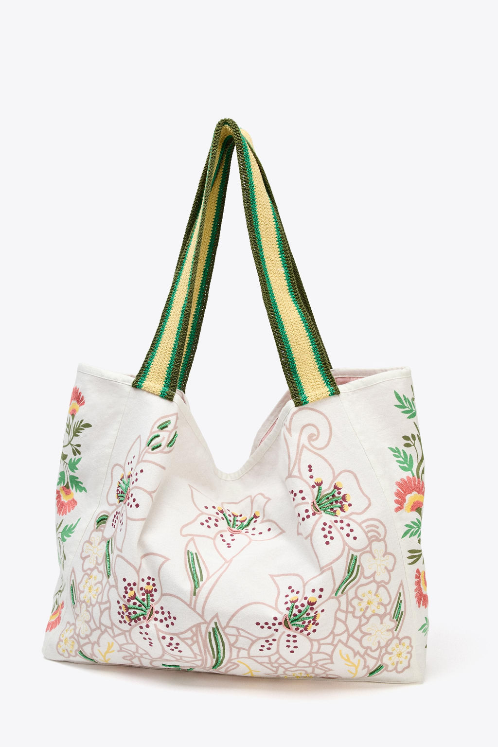 FANTASY FABRIC MAXI SHOPPER - Zara фото 9