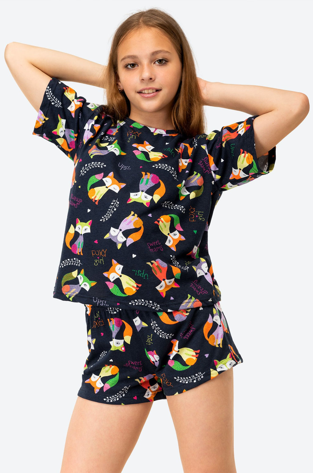 Пижама для девочки Happy Fox  фото 5