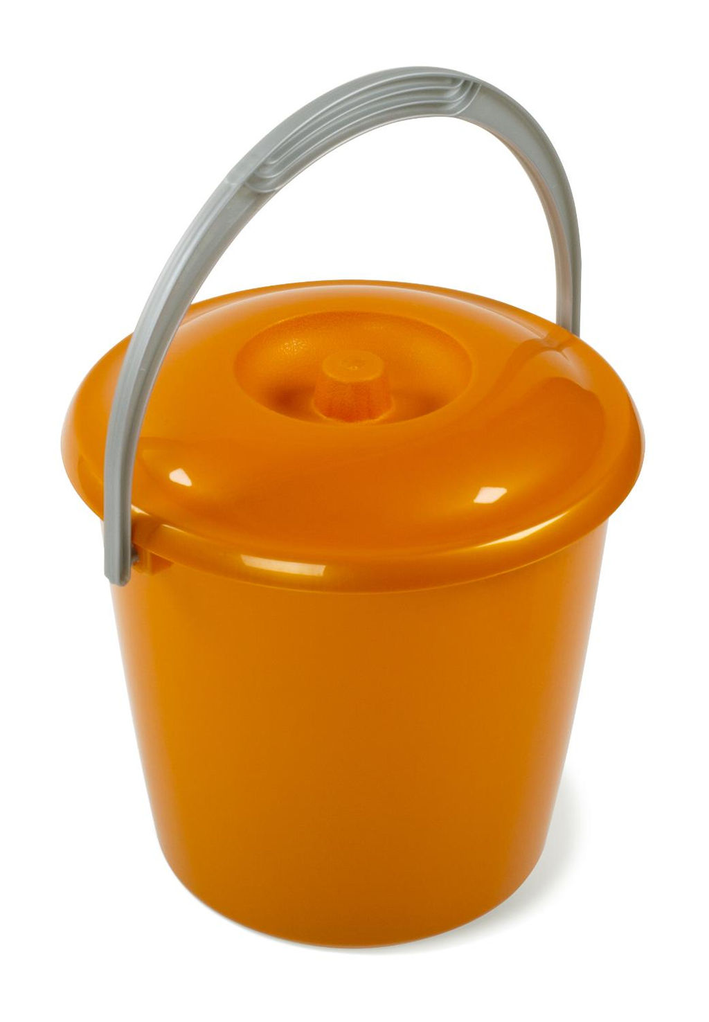 Ведро 5л с крышкой "Соло" арт.С631К