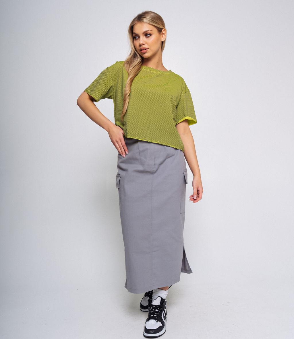 Футболка #КТ3106 (1), салатовый