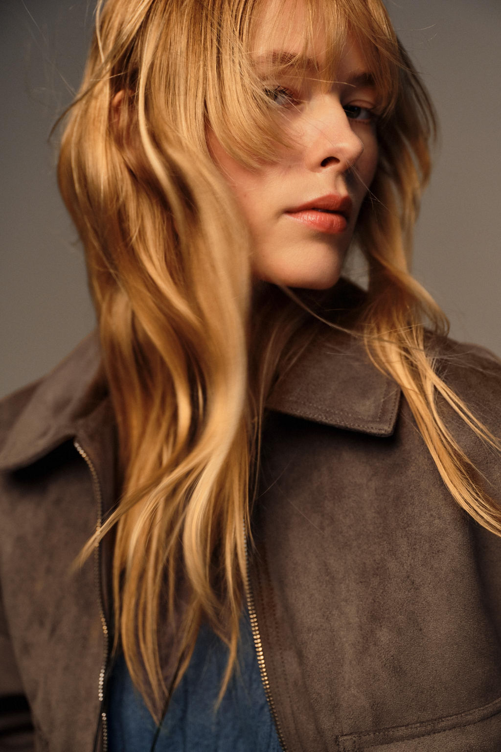 FAUX SUEDE JACKET - Zara фото 4