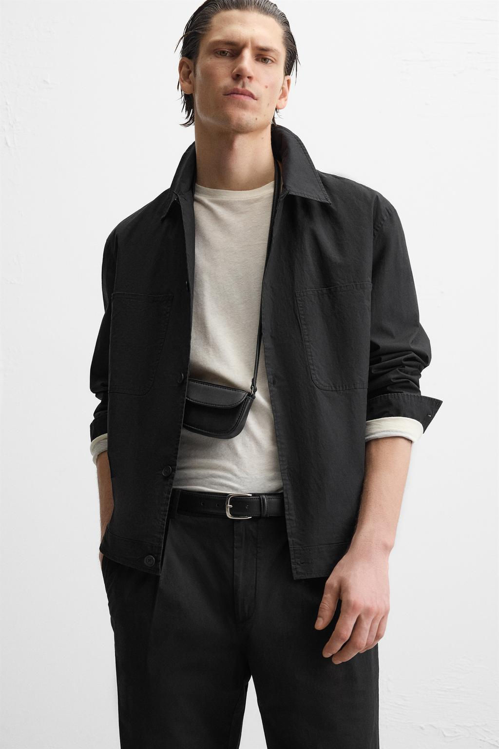 OVERSHIRT WITH POCKETS - Zara фото 6
