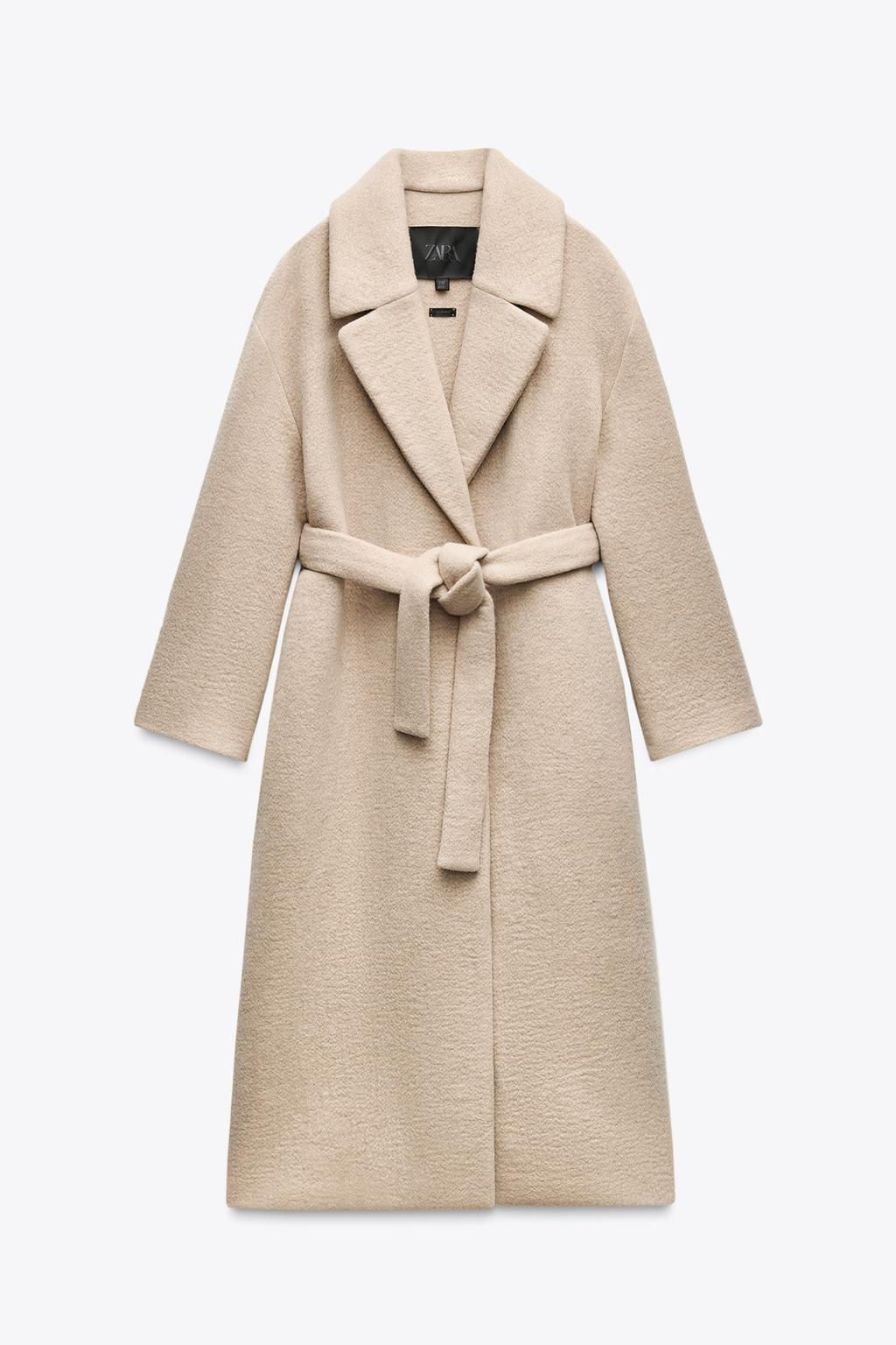 100% CASHMERE COAT ZW COLLECTION - Zara фото 5