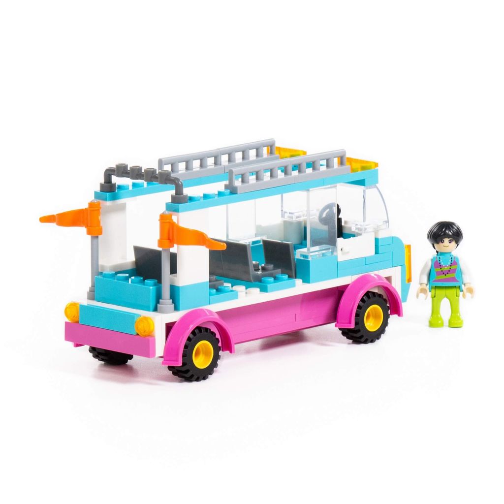 Конструктор Классик Подружки-7 (106 элементов) (в коробке) - Полесье фото 4