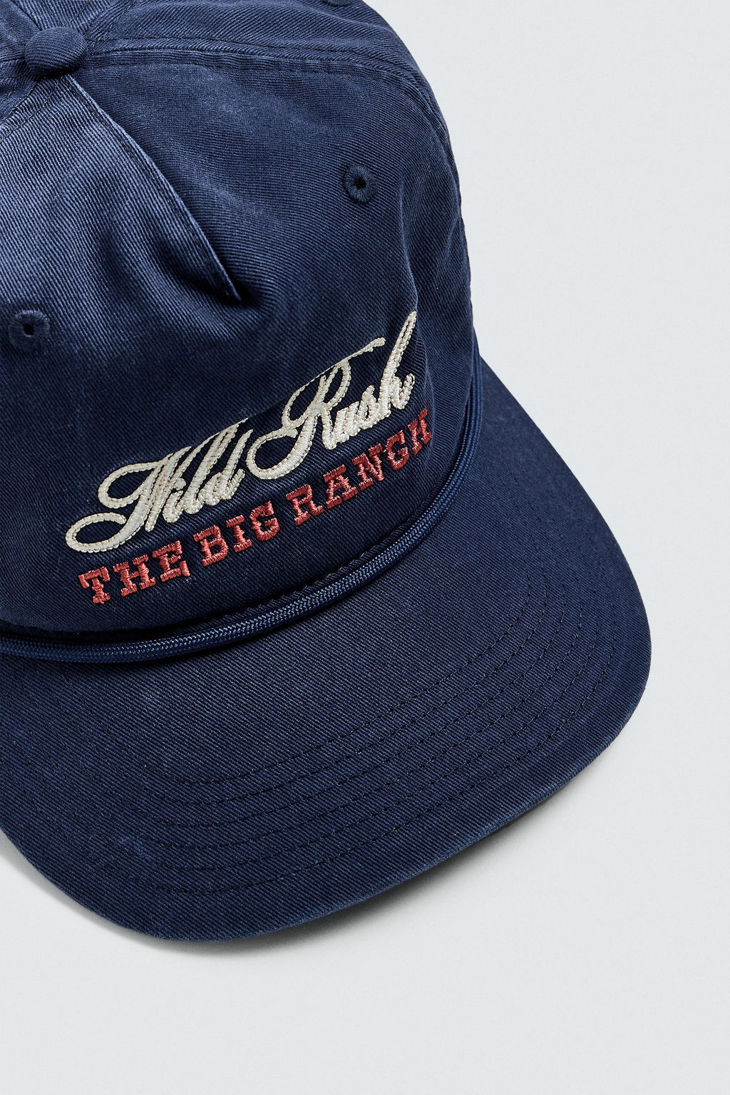 WASHED EMBROIDERED CAP - Zara фото 6