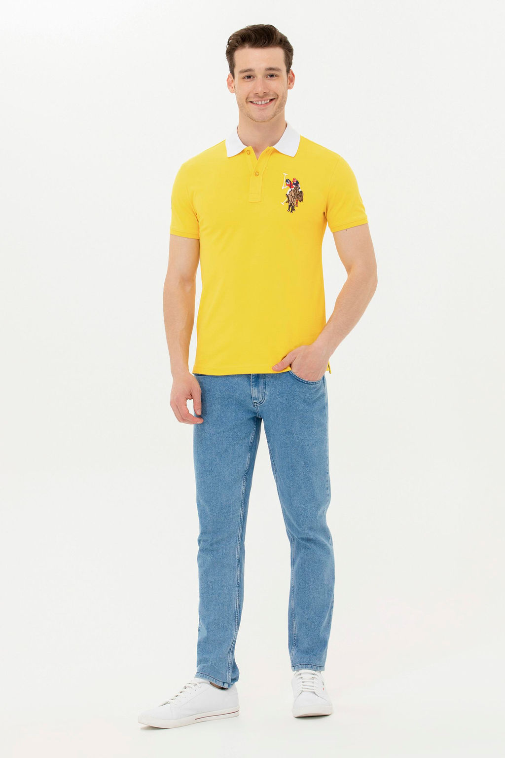 Мужская базовая футболка - U.s. polo assn фото 4
