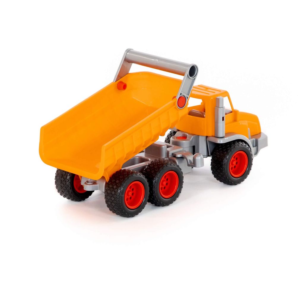 КонсТрак, трёхосный автомобиль-самосвал (в сеточке) - Полесье фото 8