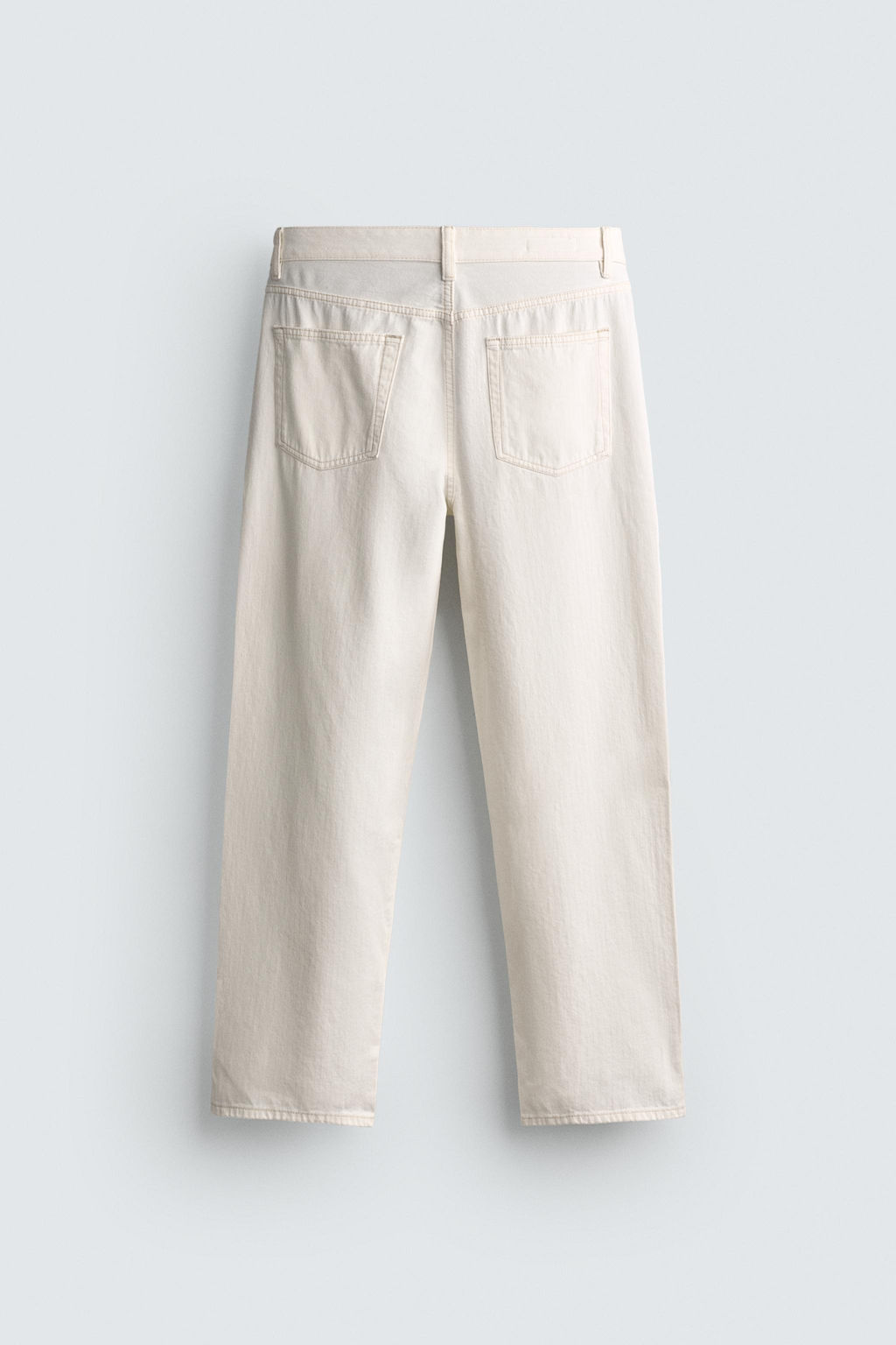 JEANS STRAIGHT FIT / Blanco roto