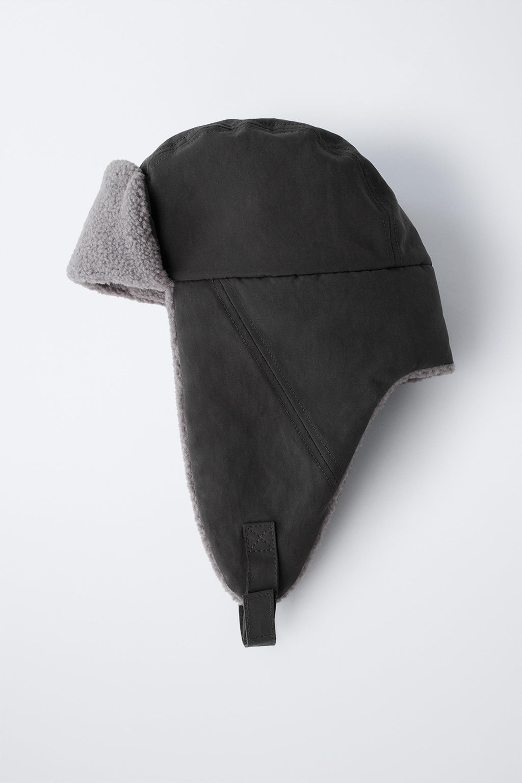 TECHNICAL FAUX SHEARLING CAP - Zara фото 4
