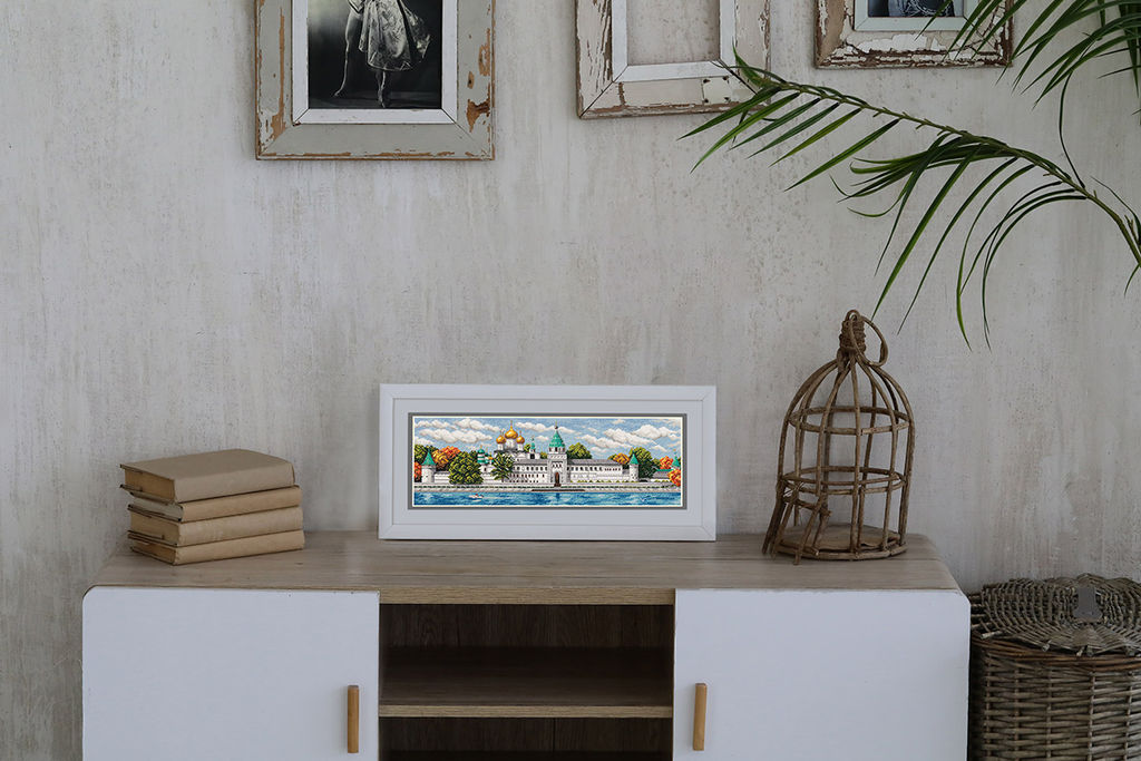 Набор для вышивания PANNA Города России G-7197 Кострома 36.5 х 14 см