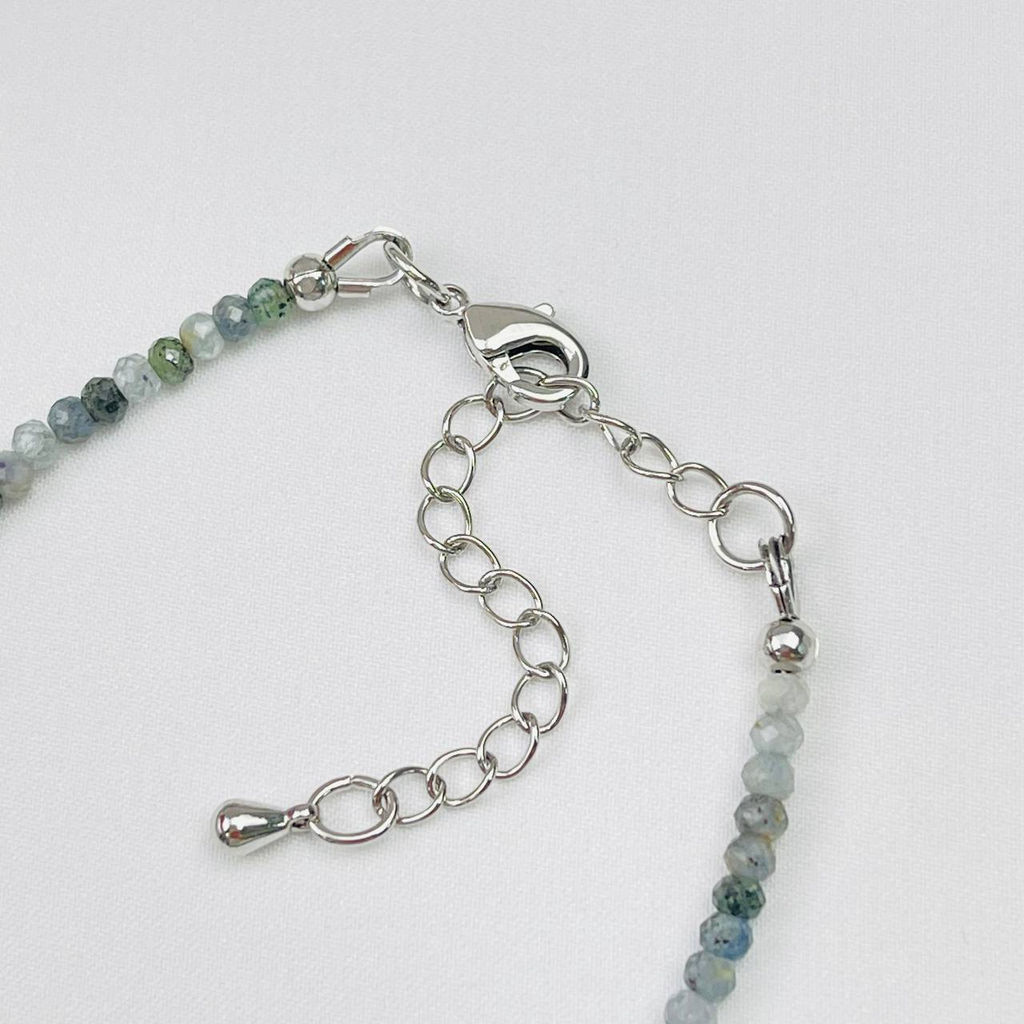 Браслет из синего Турмалина 18,5 см +