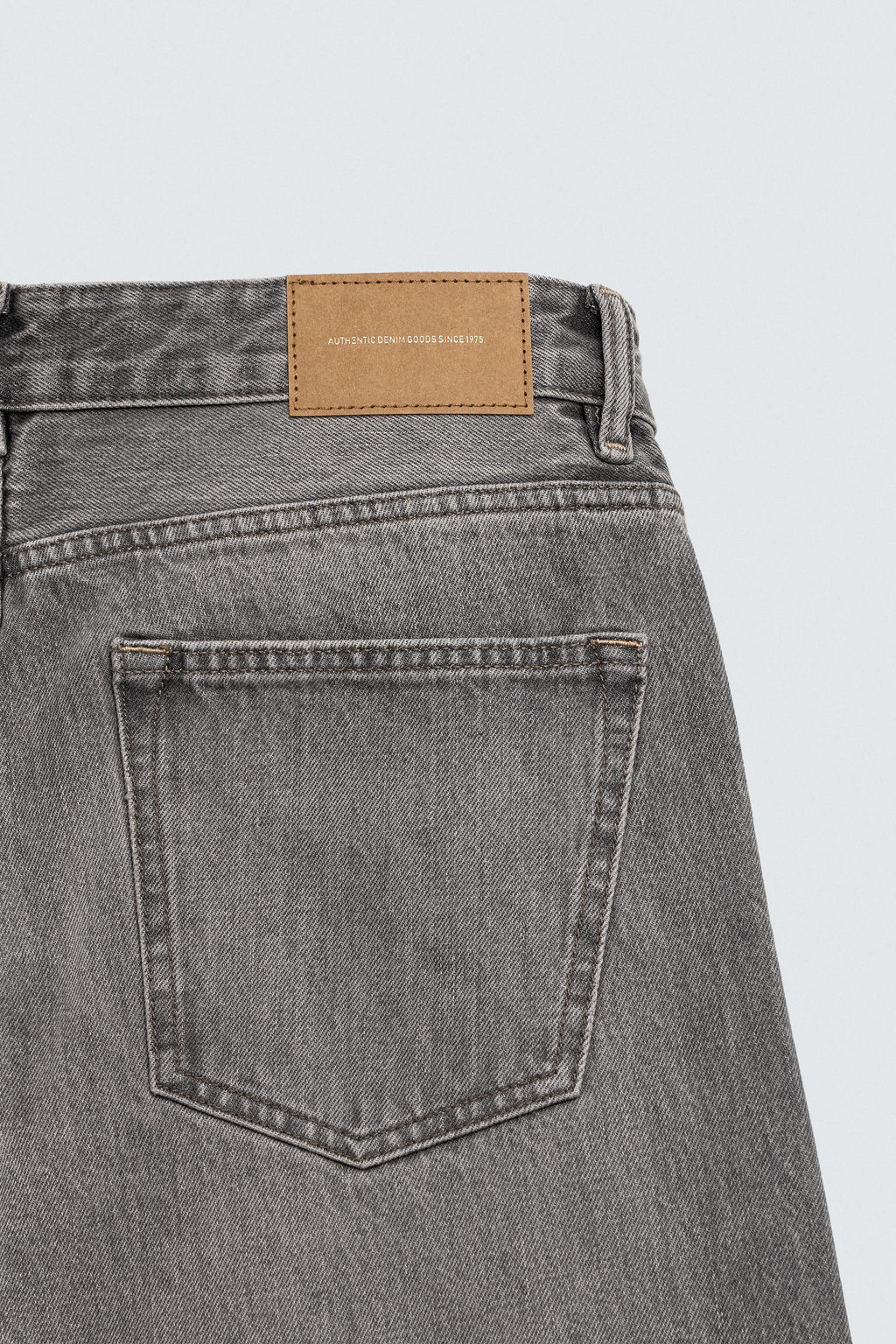 JEANS REGULAR FIT / Gris - Zara фото 10