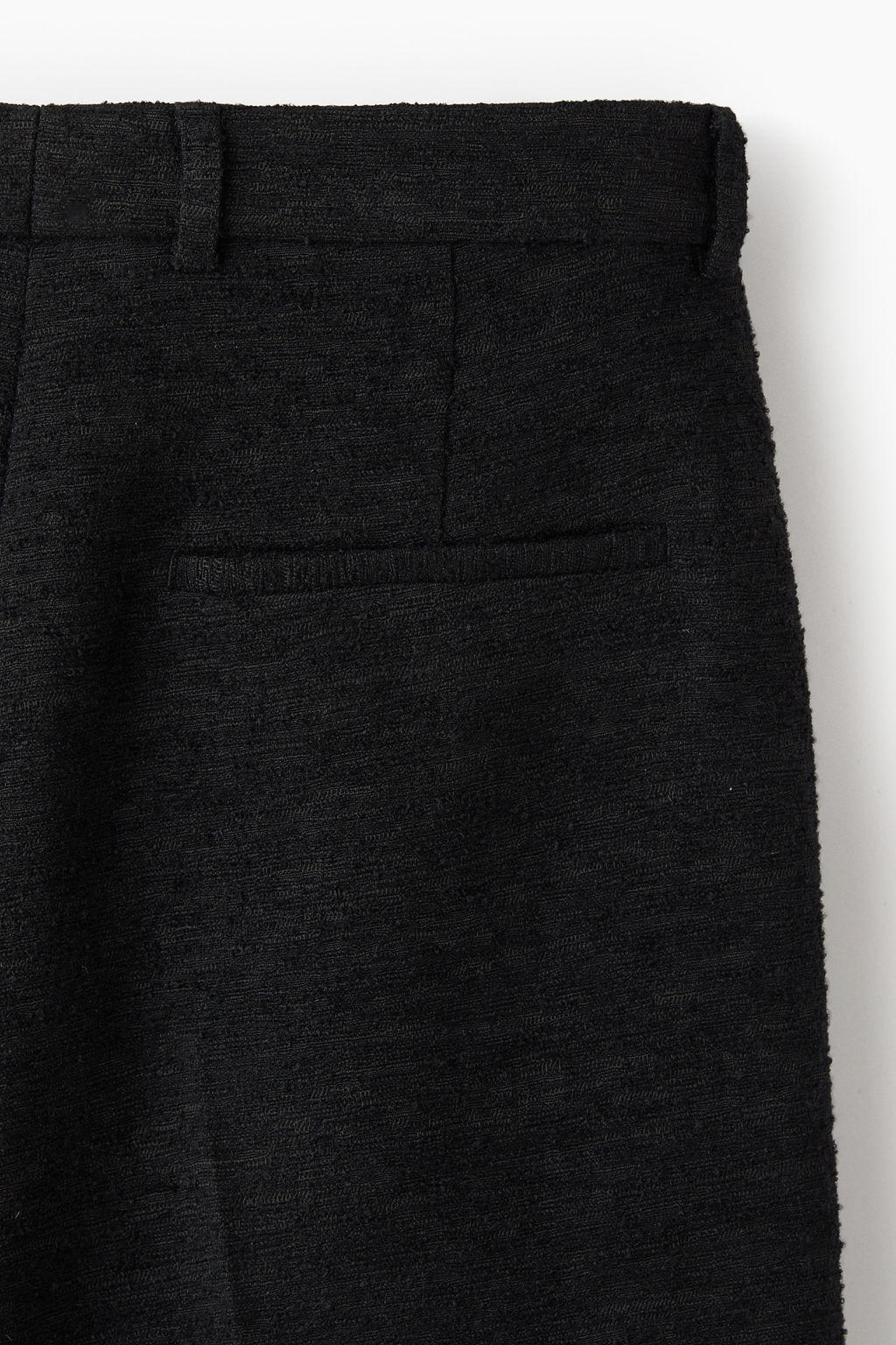 Pantalon texturizado en mezcla de lana - H&m фото 9