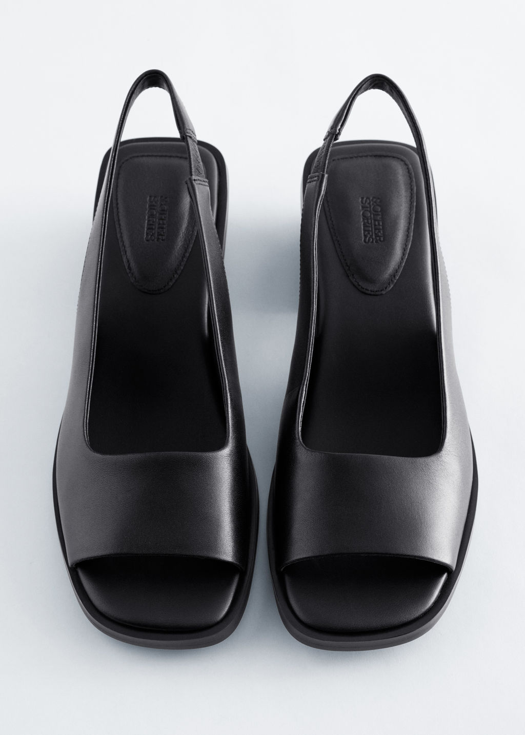 Sandalias de tiras de piel de napa - H&m фото 4