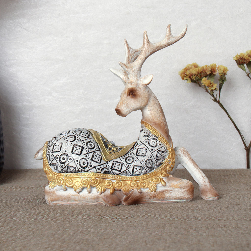 Статуэтка Олень 19 см / 377-7 /уп 36/ - Галеонтрейд фото 4