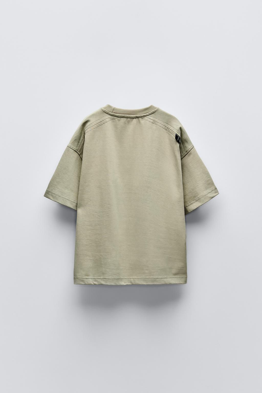PLAIN HEAVY WEIGHT T-SHIRT - Zara фото 13