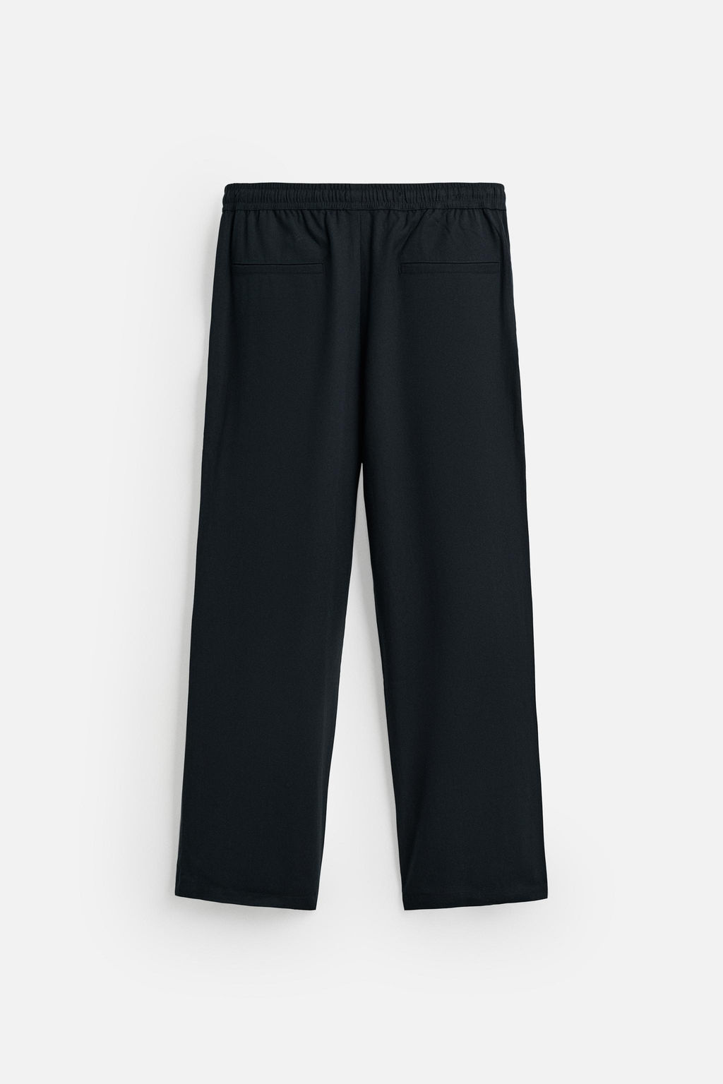RELAXED FIT LYOCELL TROUSERS - Zara фото 8