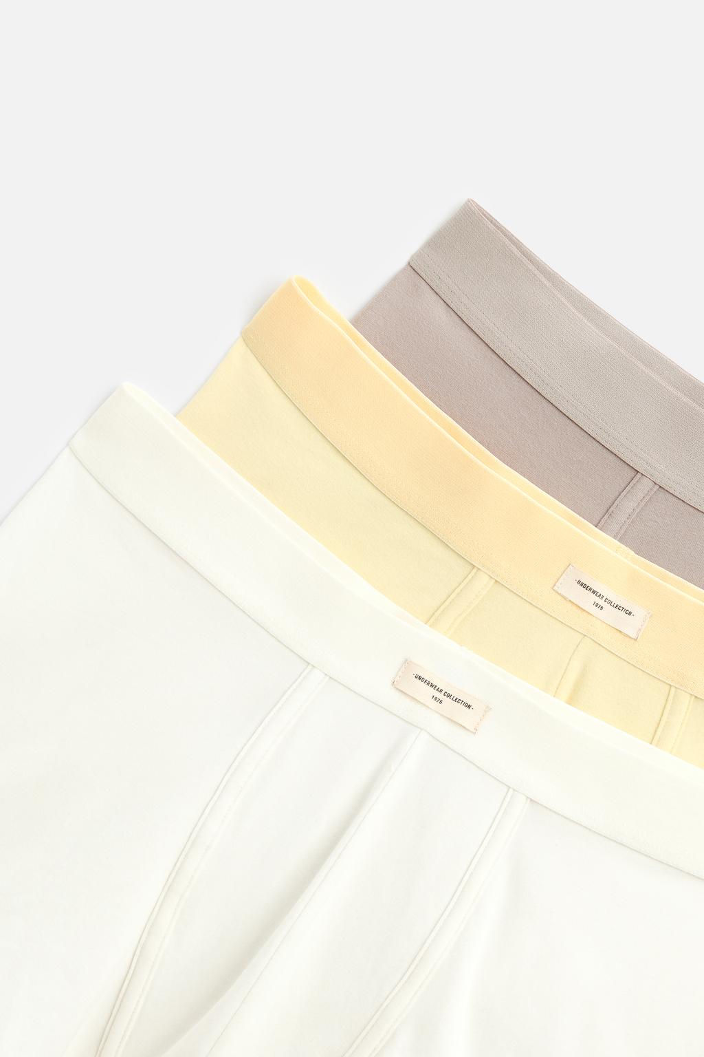 PACK OF 3 SOFT BOXERS - Zara фото 3