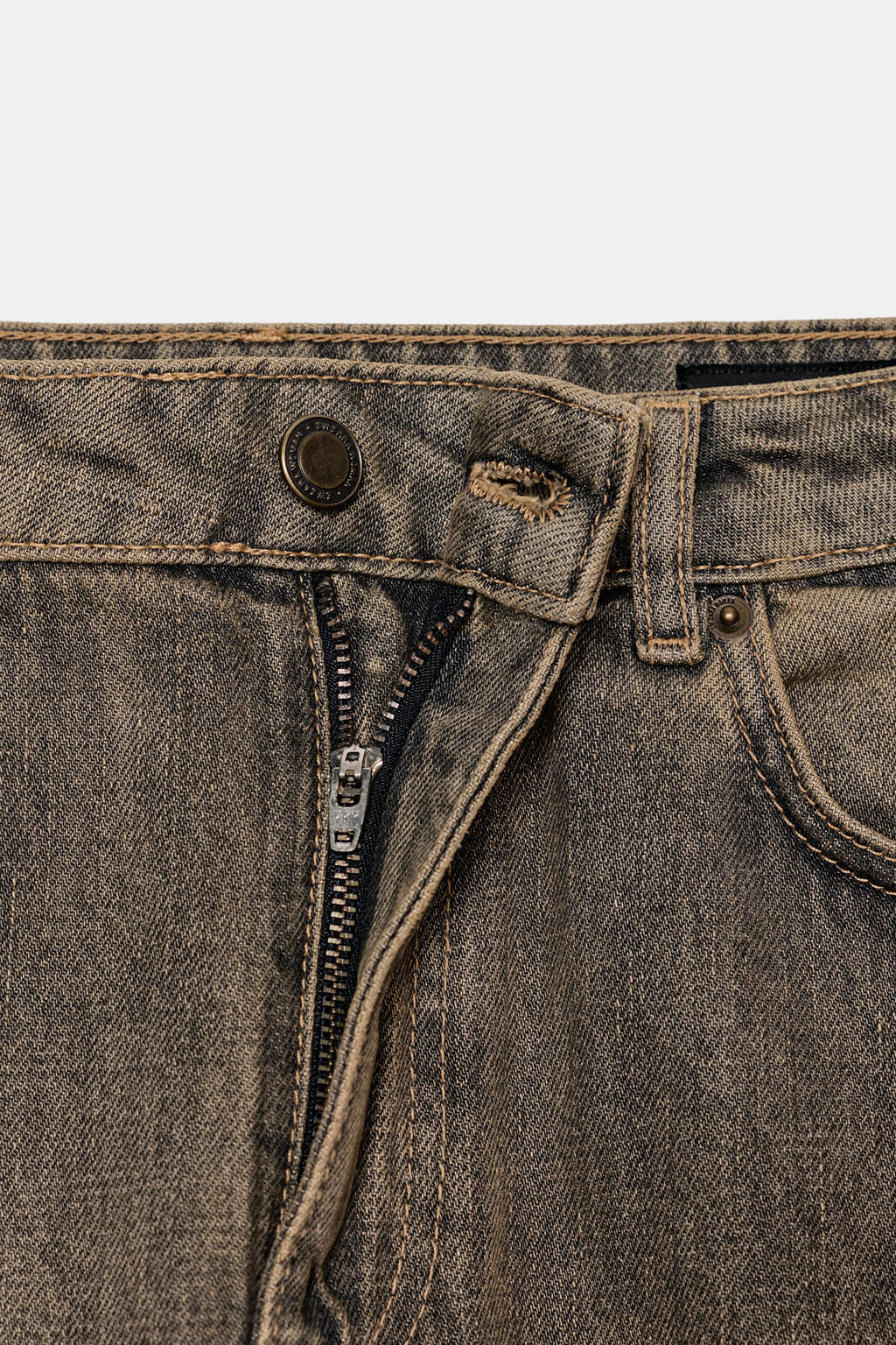 ZW COLLECTION MID-WAIST BARREL JEANS - Zara фото 8