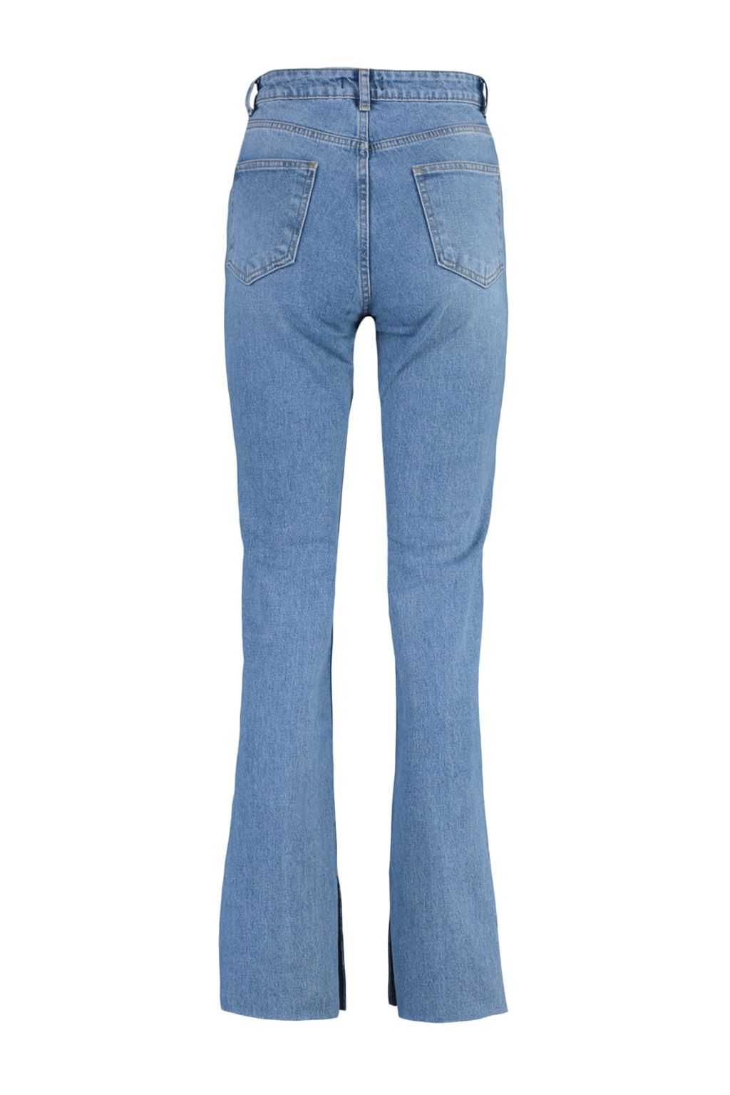 TRENDYOLMILLA Siyah Y?rtmacl? Yuksek Bel Flare Jeans TWOAW22JE0382  фото 15