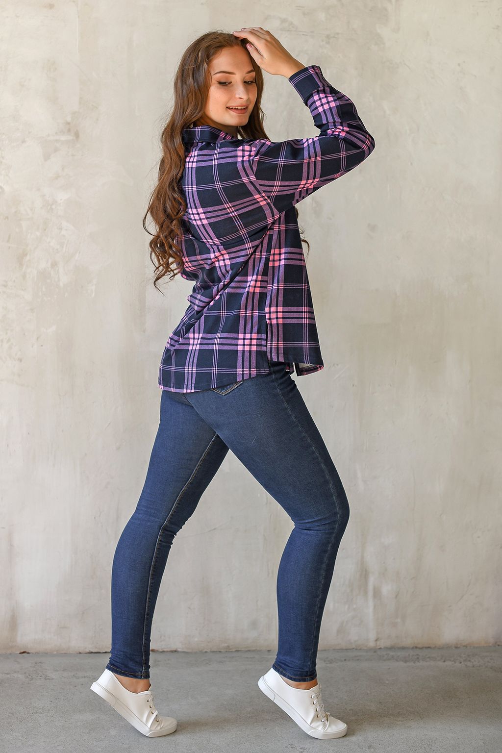 Рубашка-туника женская Стиль - Оптима фото 3