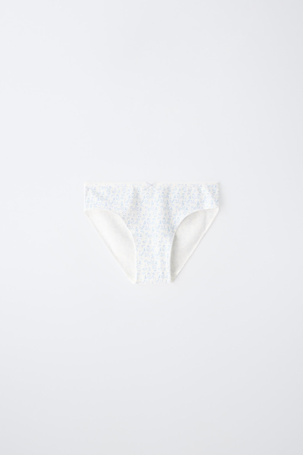 6-14 A?OS/ PACK SEIS BRAGUITAS LIMONES / Azul / Blanco - Zara фото 3