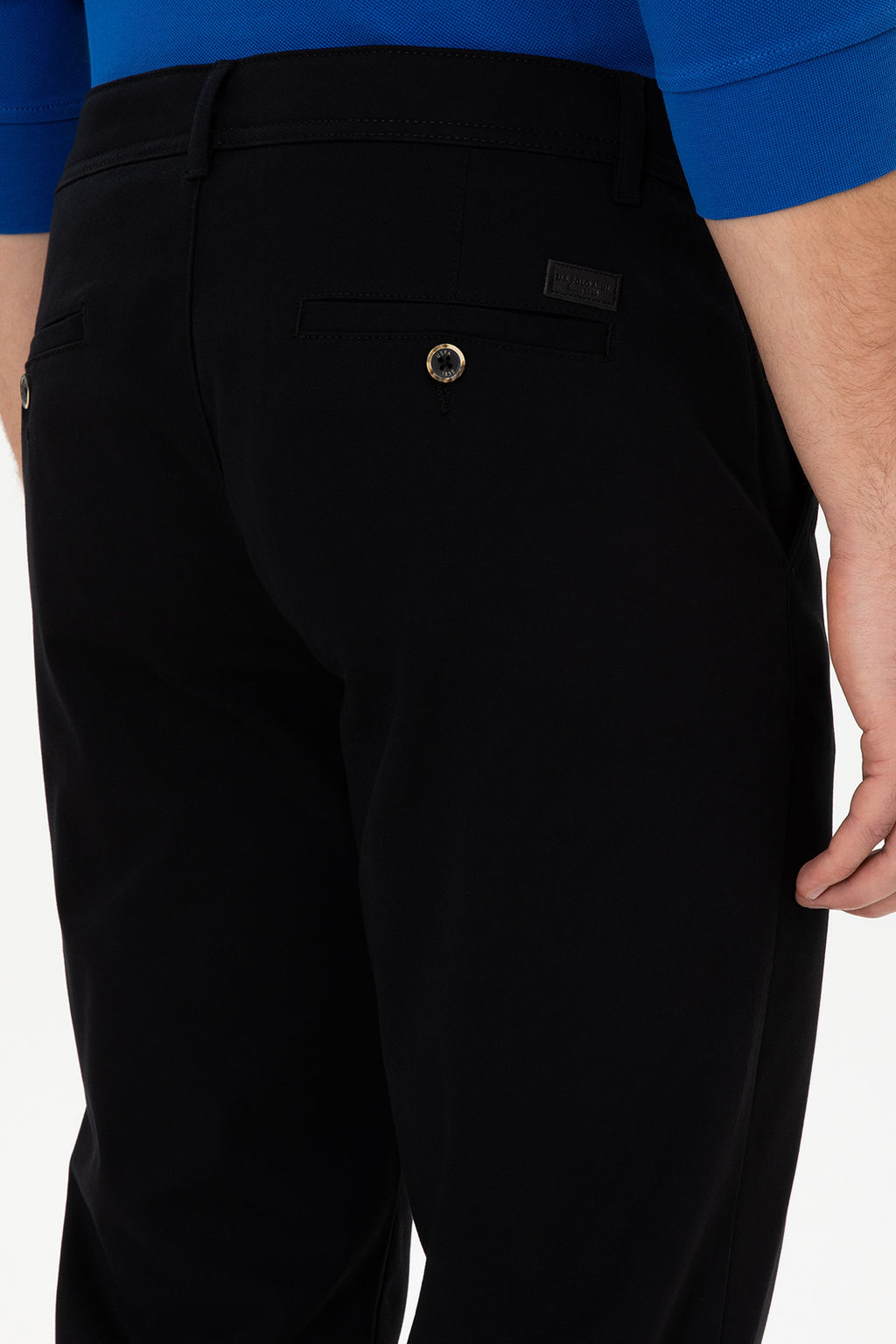 Erkek Siyah Kanvas / Chino Pantolon - U.s. polo assn фото 18