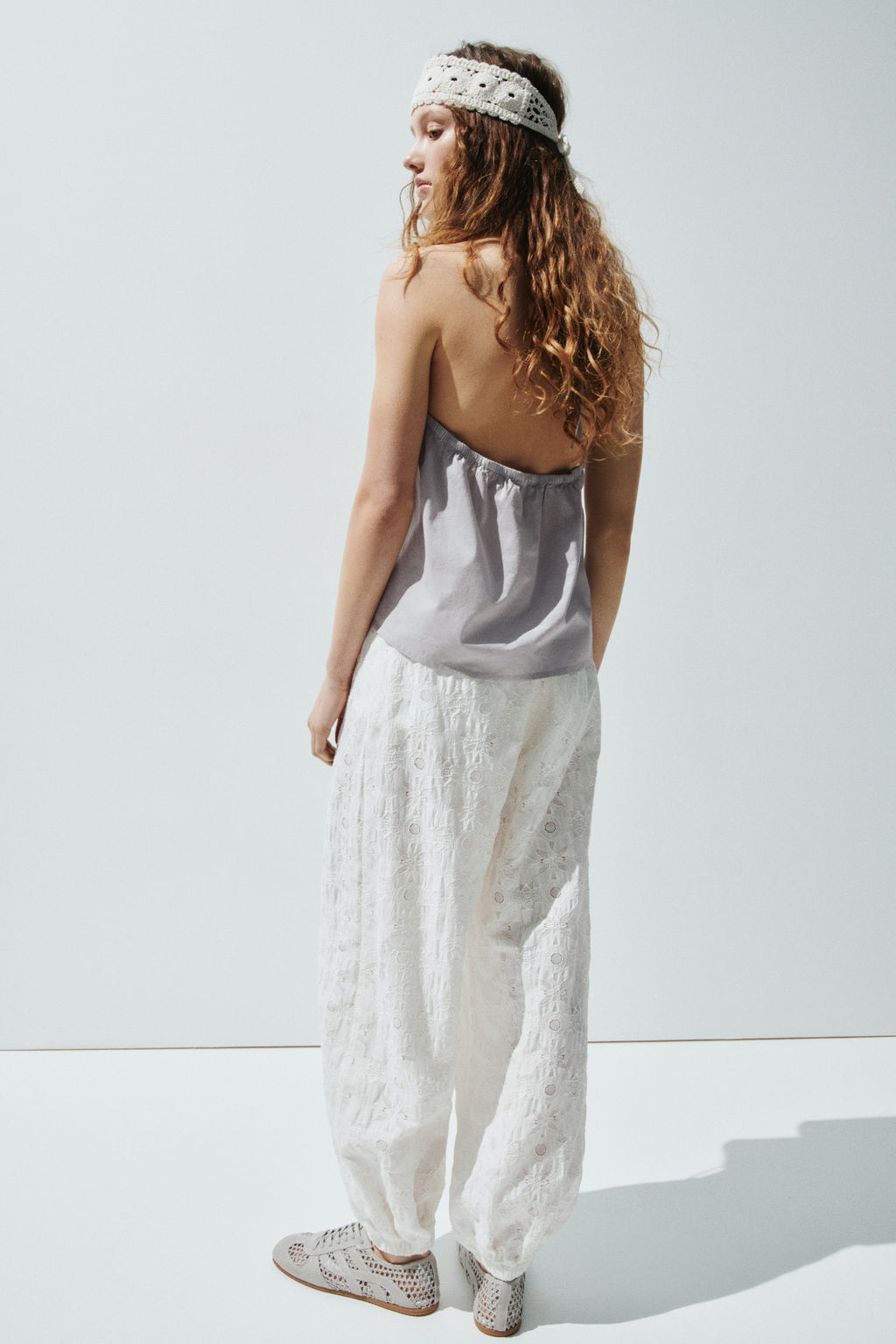 Top halter de algod?n - H&m фото 7