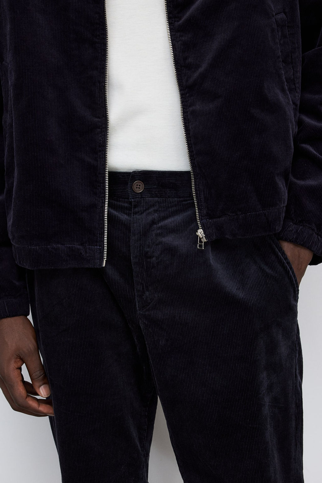 Pantalon de pana Regular Fit - H&m фото 2