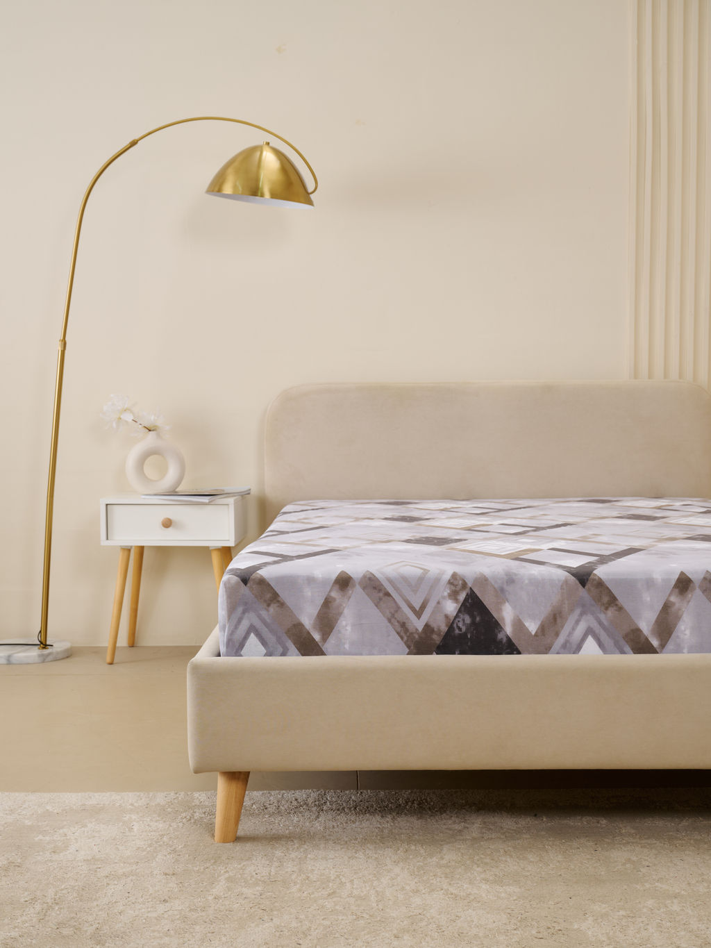 Простыня бязь люкс - Геометрия 150х215