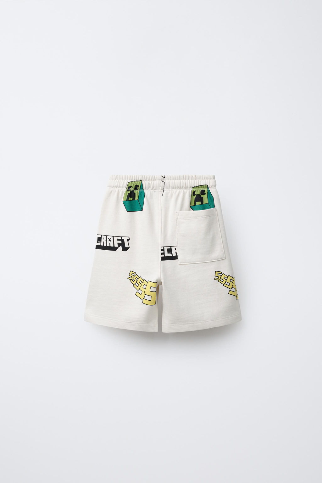 MINECRAFT  MOJANG AB.  PLUSH BERMUDA SHORTS - Zara фото 2