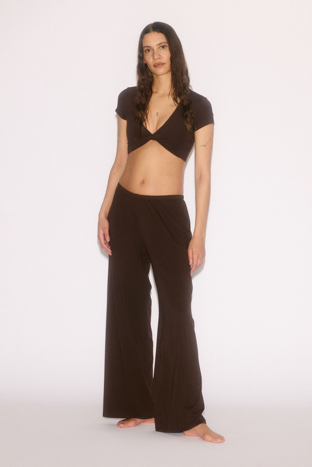 Pantal?n de yoga amplio Relaxed Fit - H&m фото 2