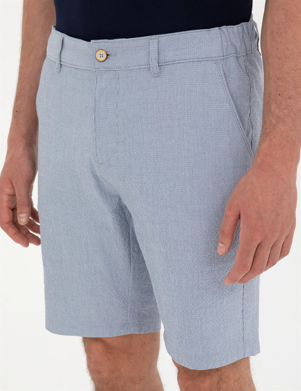 A__k Mavi Slim Fit Dokuma _ort - Pierre cardin фото 5