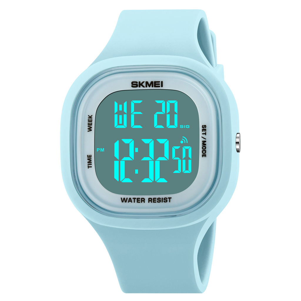 Часы наручные Skmei женские электронные спортивные 2290light-blue