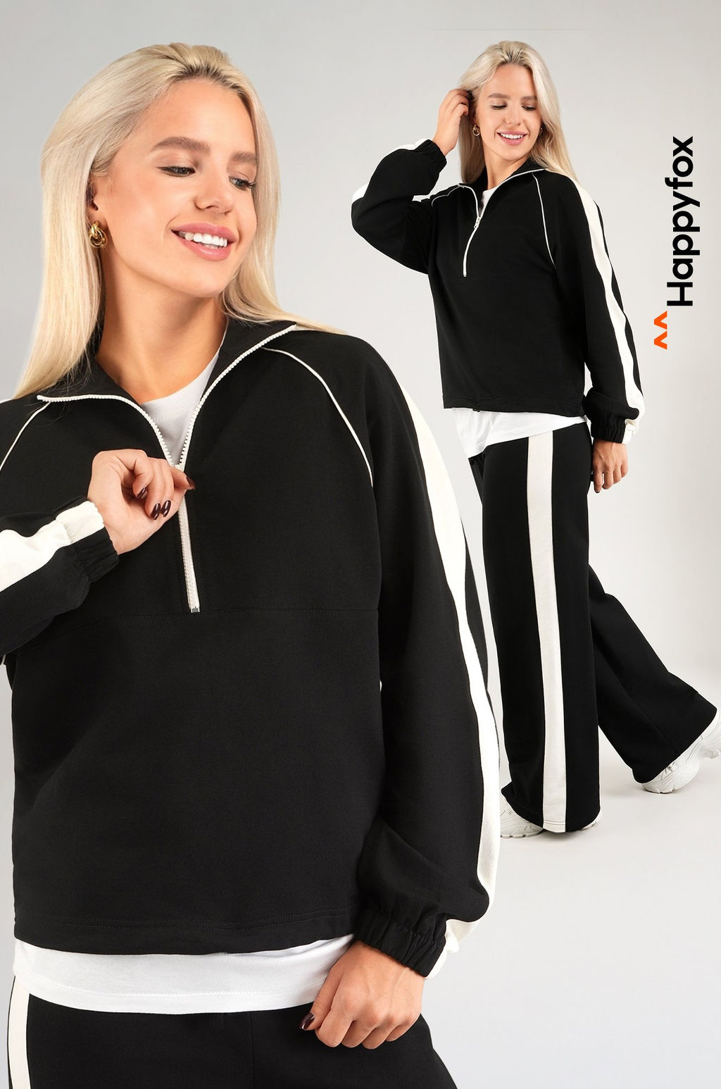 Женский костюм из футера Happyfox