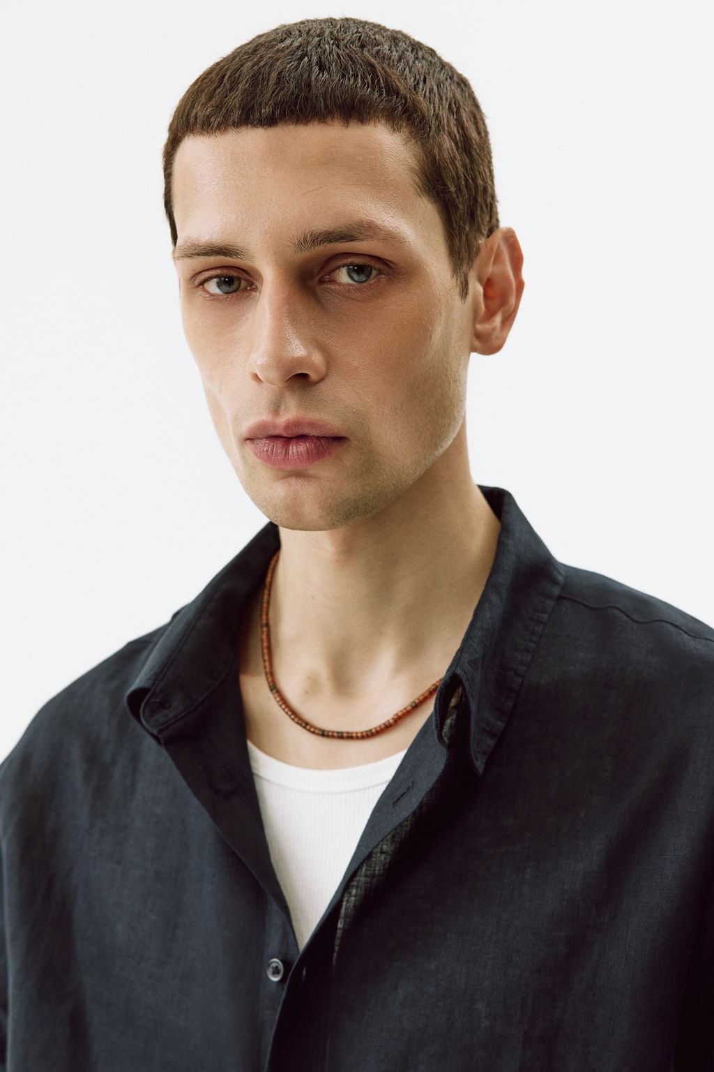 Camisa de lino Relaxed Fit - H&m фото 5