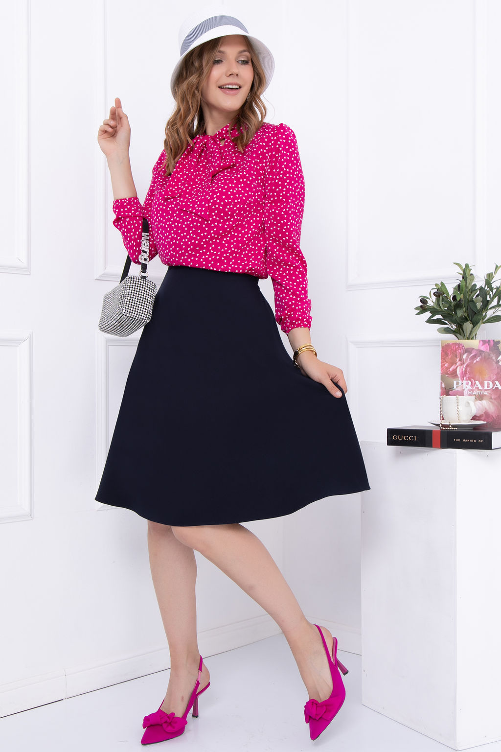 Юбка Bellovera 4Ю5536 тёмно-синий