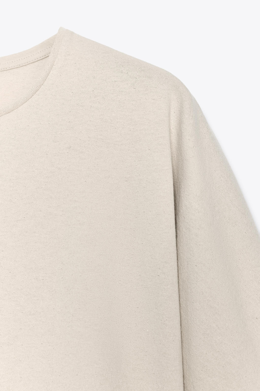 OVERSIZED TEXTURED T-SHIRT - Zara фото 15