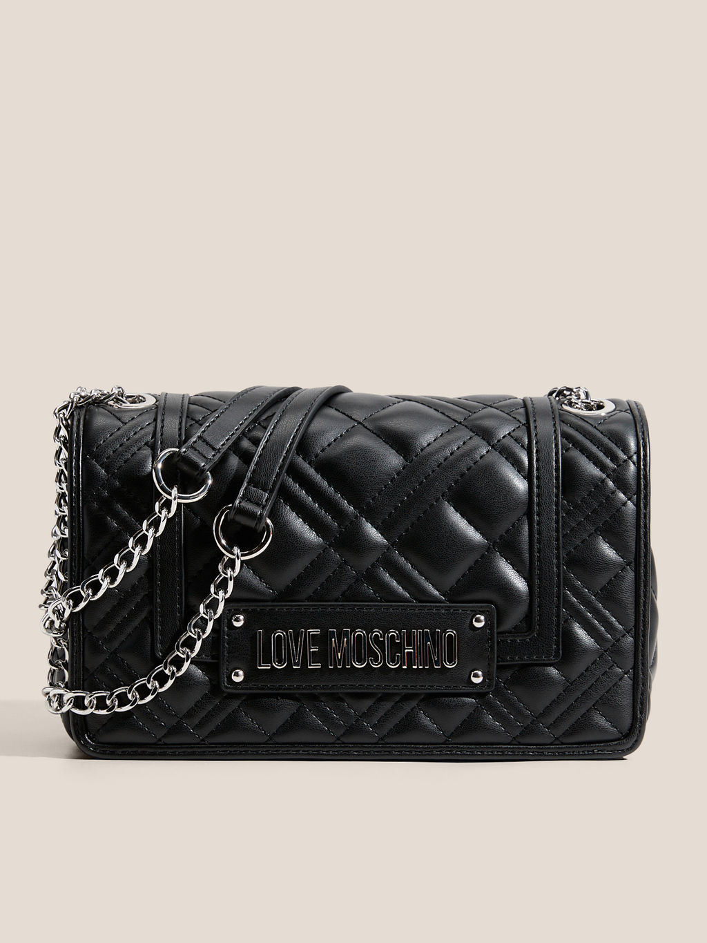 Женская сумка на плечо LOVE MOSCHINO QUILTED BAG Артикул 4561339, черный
